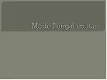 Mode Pengalamatan - slide 1