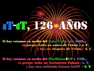 a t d t 126 a os