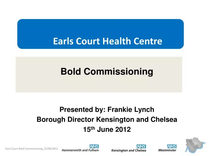 earls court health centre