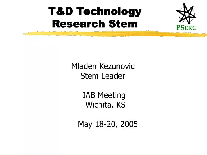 t d technology research stem