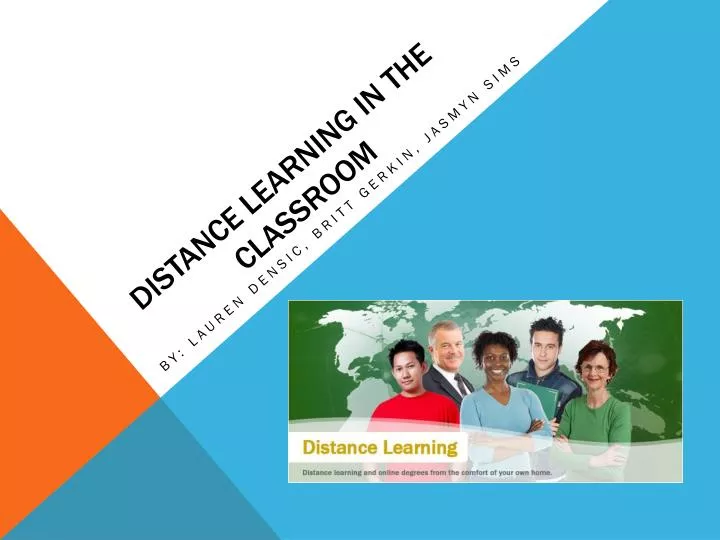 distance learning in the classroom