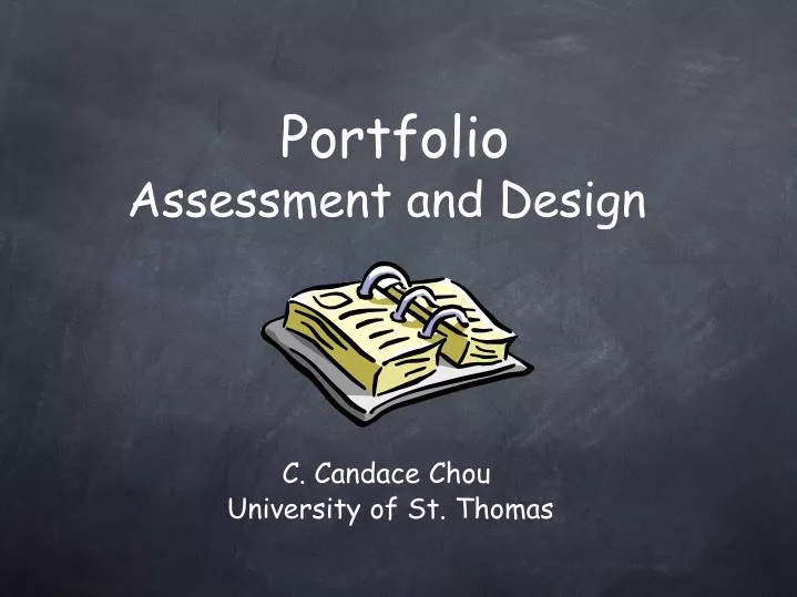 portfolio assessment and design