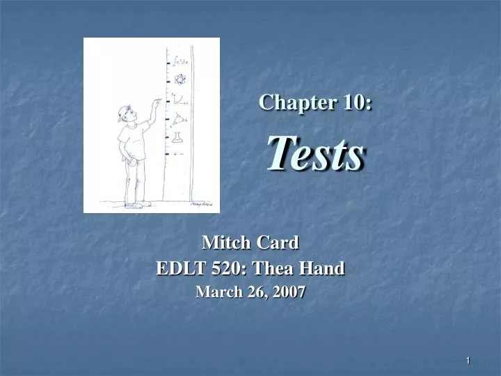 chapter 10 tests