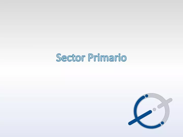 sector primario