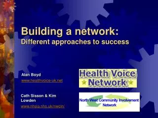 Building a network: Different approaches to success
