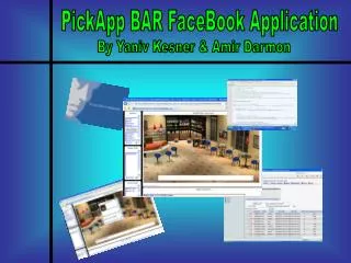 PickApp BAR FaceBook Application
