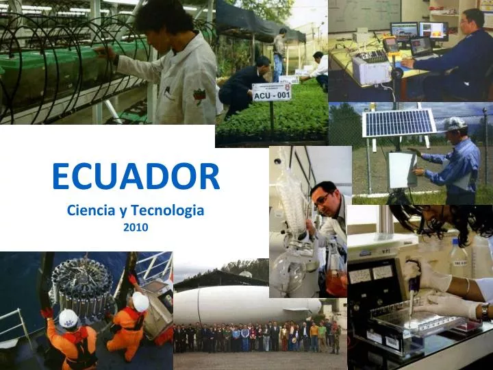ecuador ciencia y tecnologia 2010
