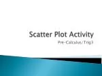 Introduction to Scatter Plots: Creating and Analyzing Data Visualizations - slide 1