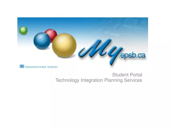 student portal technology integration planning services