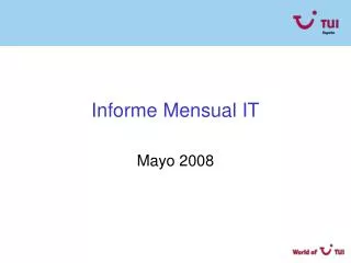 Informe Mensual IT