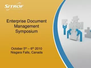 Enterprise Document Management Symposium