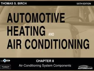 CHAPTER 8 Air-Conditioning System Components