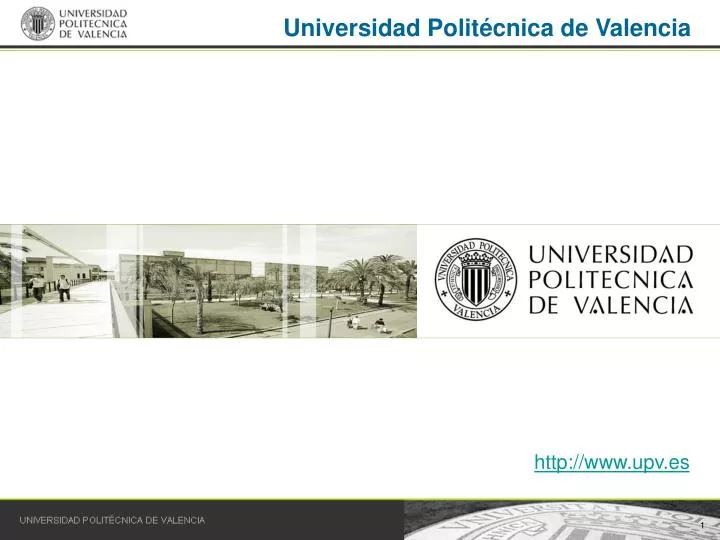 universidad polit cnica de valencia