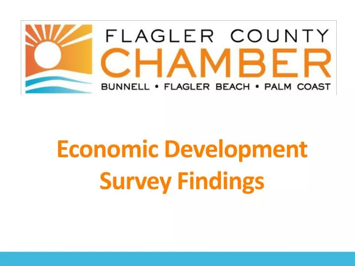 economic development survey findings