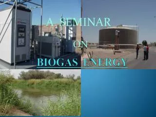 BIOGAS ENERGY