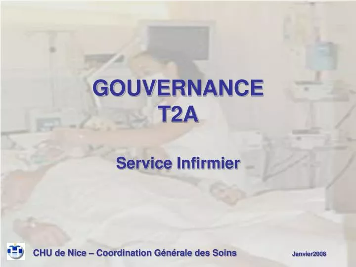 gouvernance t2a