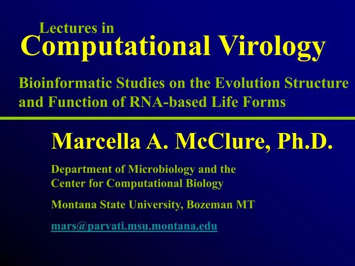computational virology