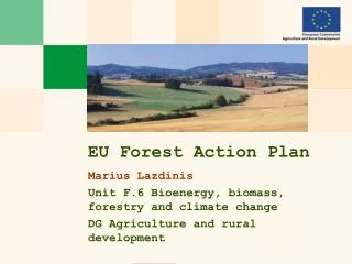 EU Forest Action Plan