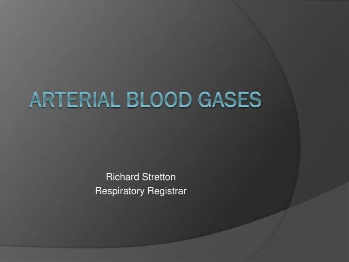 richard stretton respiratory registrar