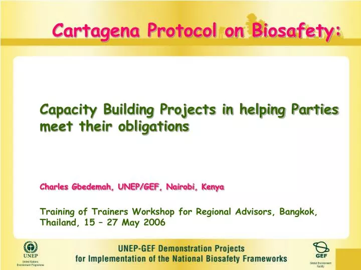 cartagena protocol on biosafety