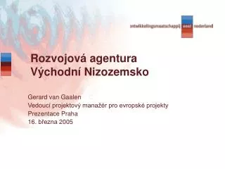 Rozvojová agentura Východní Nizozemsko