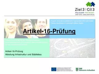 artikel 16 pr fung