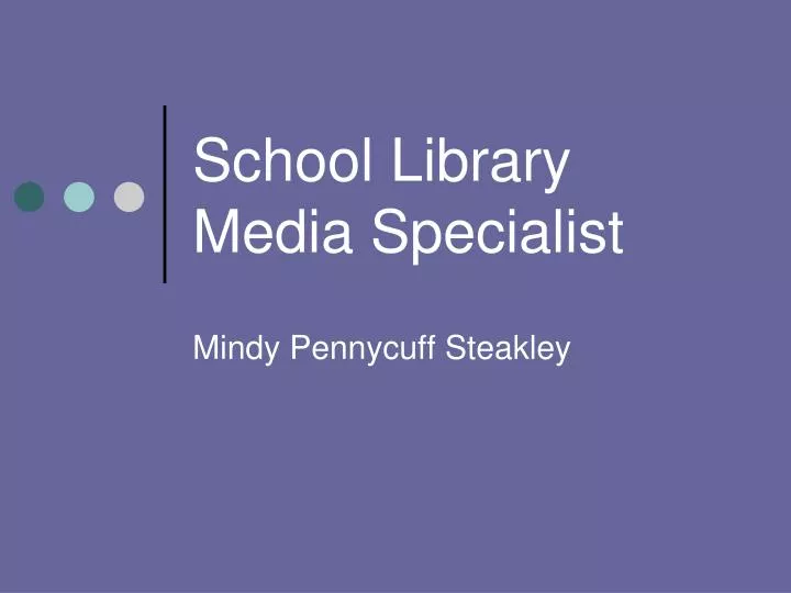 school library media specialist