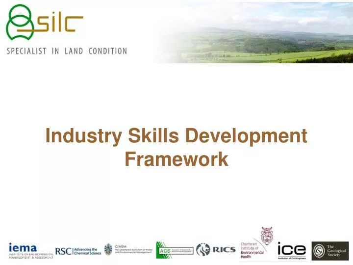 industry skills development framework