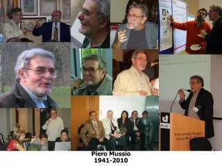 Piero Mussio 1941-2010