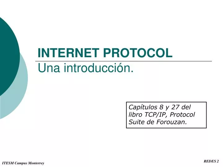 internet protocol una introducci n