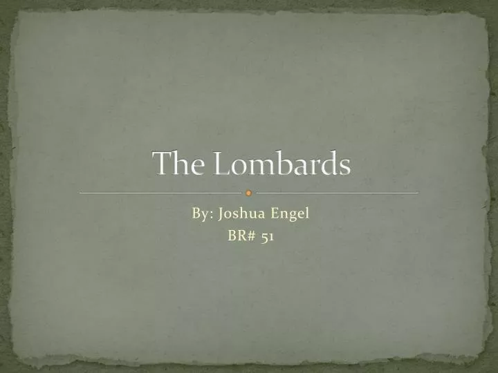 the lombards