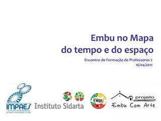 embu no mapa do tempo e do espa o