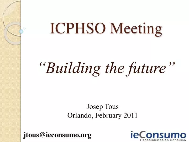icphso meeting