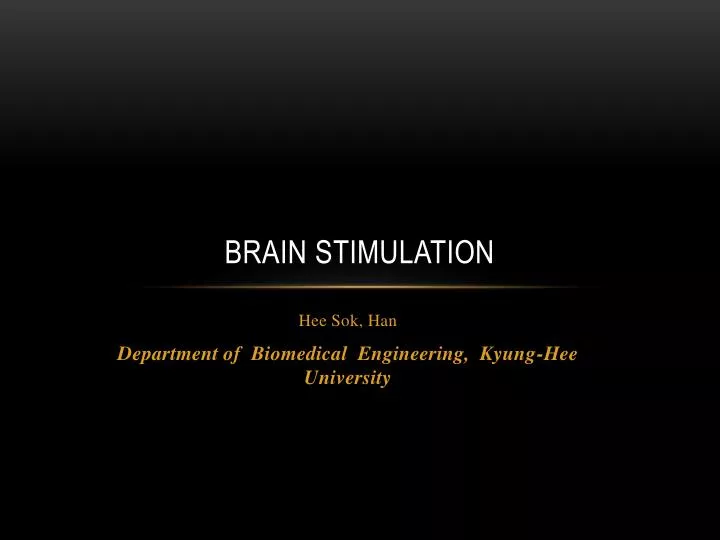 brain stimulation