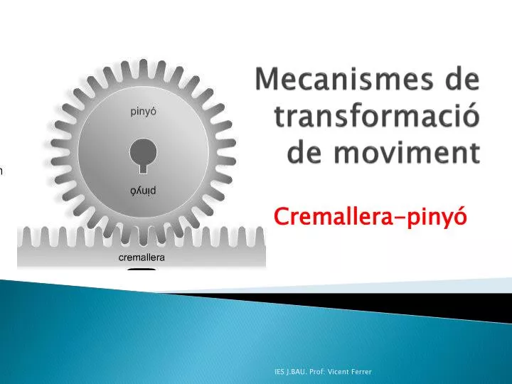 mecanismes de transformaci de moviment