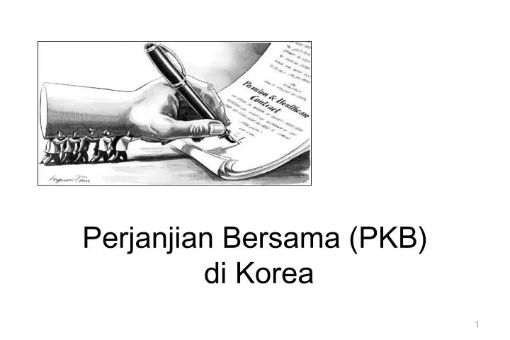 perjanjian bersama pkb di korea