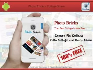 PhotoBricks - Grid Collage and Share App