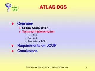 ATLAS DCS
