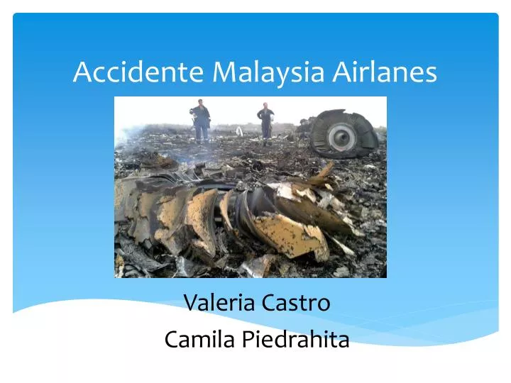 accidente malaysia airlanes