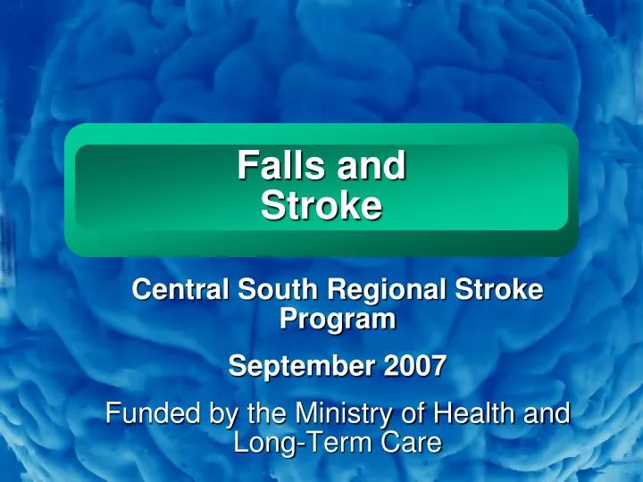 falls and stroke