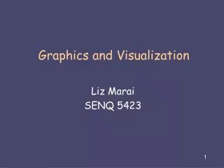 Graphics and Visualization