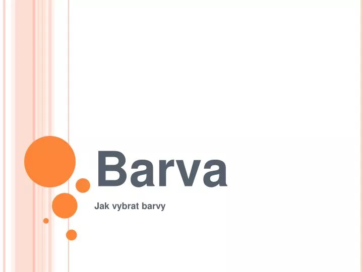 barva