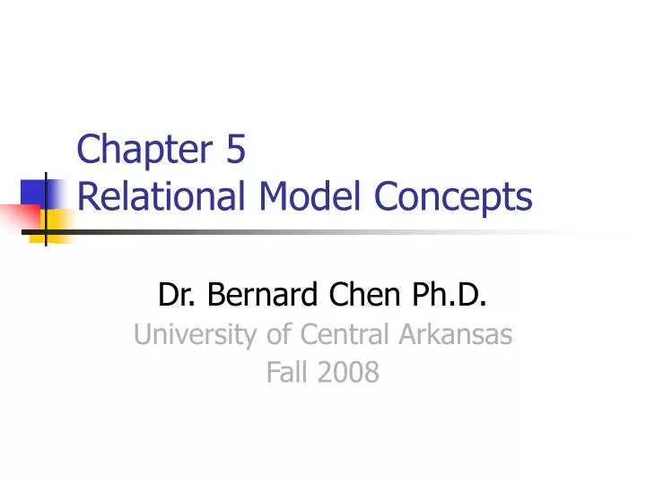 chapter 5 relational model concepts