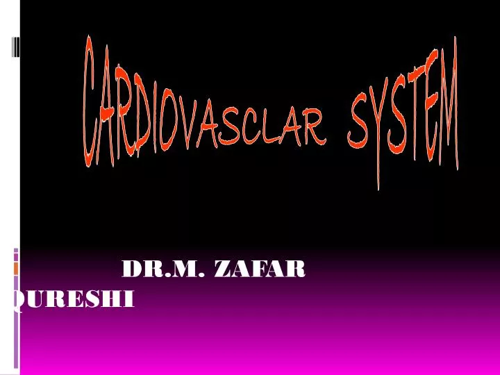 dr m zafar qureshi