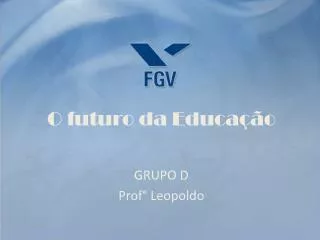 o futuro da educa o