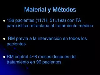 material y m todos