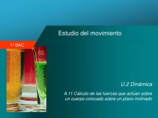 estudio del movimiento