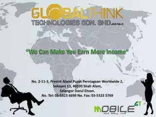 No. 2-11-3, Presint Alami,Pusat Perniagaan Worldwide 2, Seksyen 13, 40100 Shah Alam,