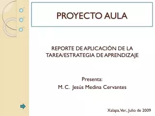 proyecto aula