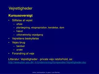 vejrettigheder